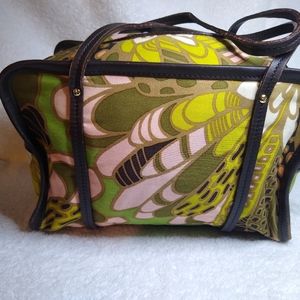 Kate Spade New York green floral tote